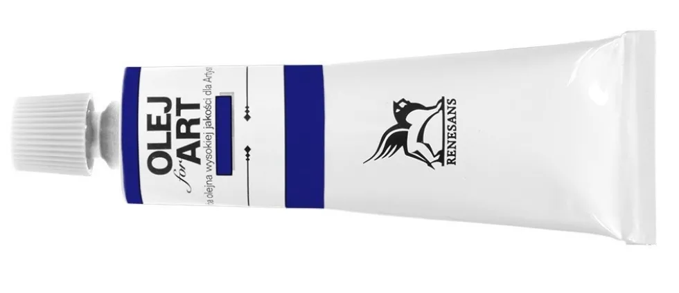 Farba olejna Olej for Art - Renesans - 33, błękit kobaltowy ciemny, 60 ml