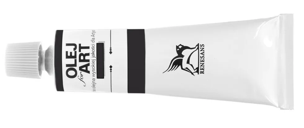 Farba olejna Olej for Art - Renesans - 49, czerń słoniowa, 60 ml