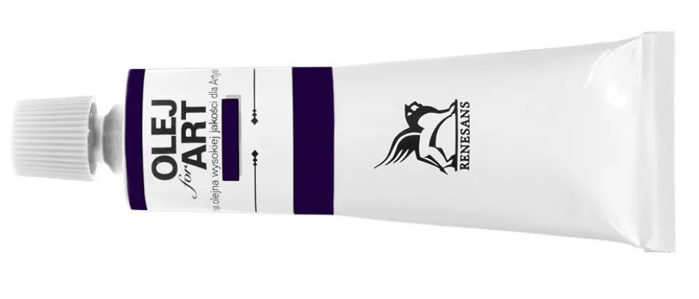Farba olejna Olej for Art - Renesans - 27, fiolet mineralny, 60 ml