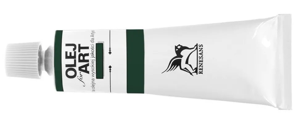 Farba olejna Olej for Art - Renesans - 69, lazur zielony ciemny, 60 ml
