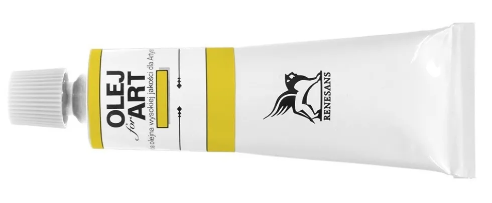 Farba olejna Olej for Art - Renesans - 9, żółta kadmowa cytrynowa, 60 ml