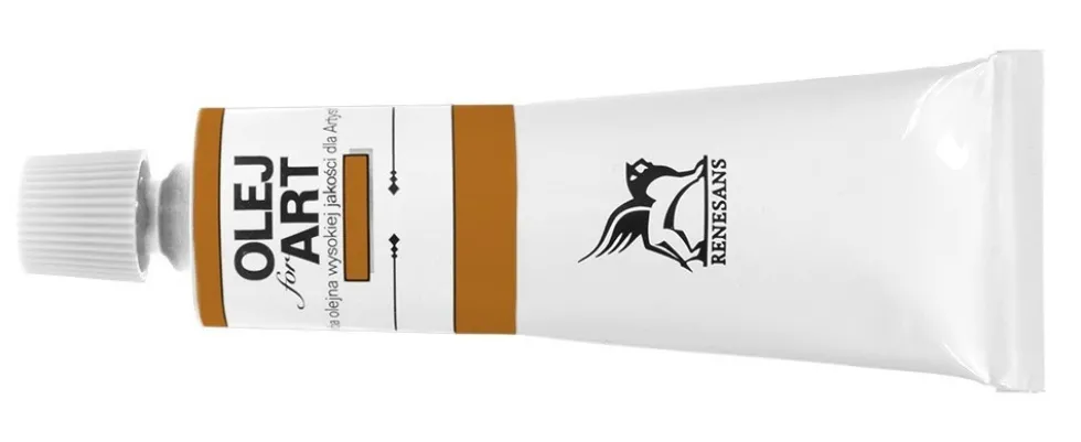 Farba olejna Olej for Art - Renesans - 14, ugier złoty transparentny, 60 ml
