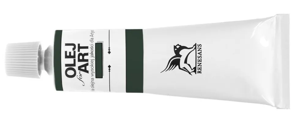 Farba olejna Olej for Art - Renesans - 43, zieleń oliwna, 60 ml
