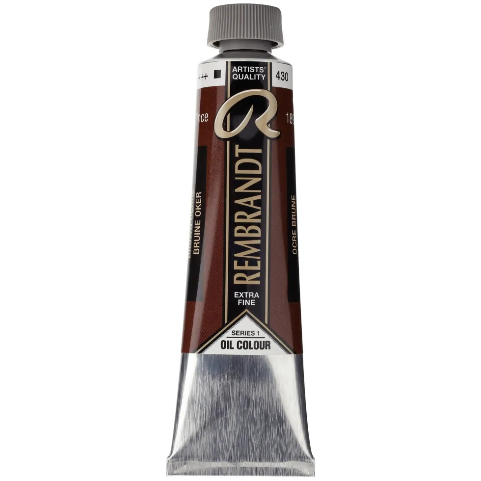 Farba olejna - Rembrandt - Brown Ochre, 40 ml