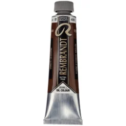 Farba olejna - Rembrandt - Burnt Umber, 40 ml
