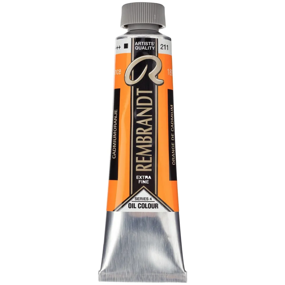 Farba olejna - Rembrandt - Cadmium Orange, 40 ml
