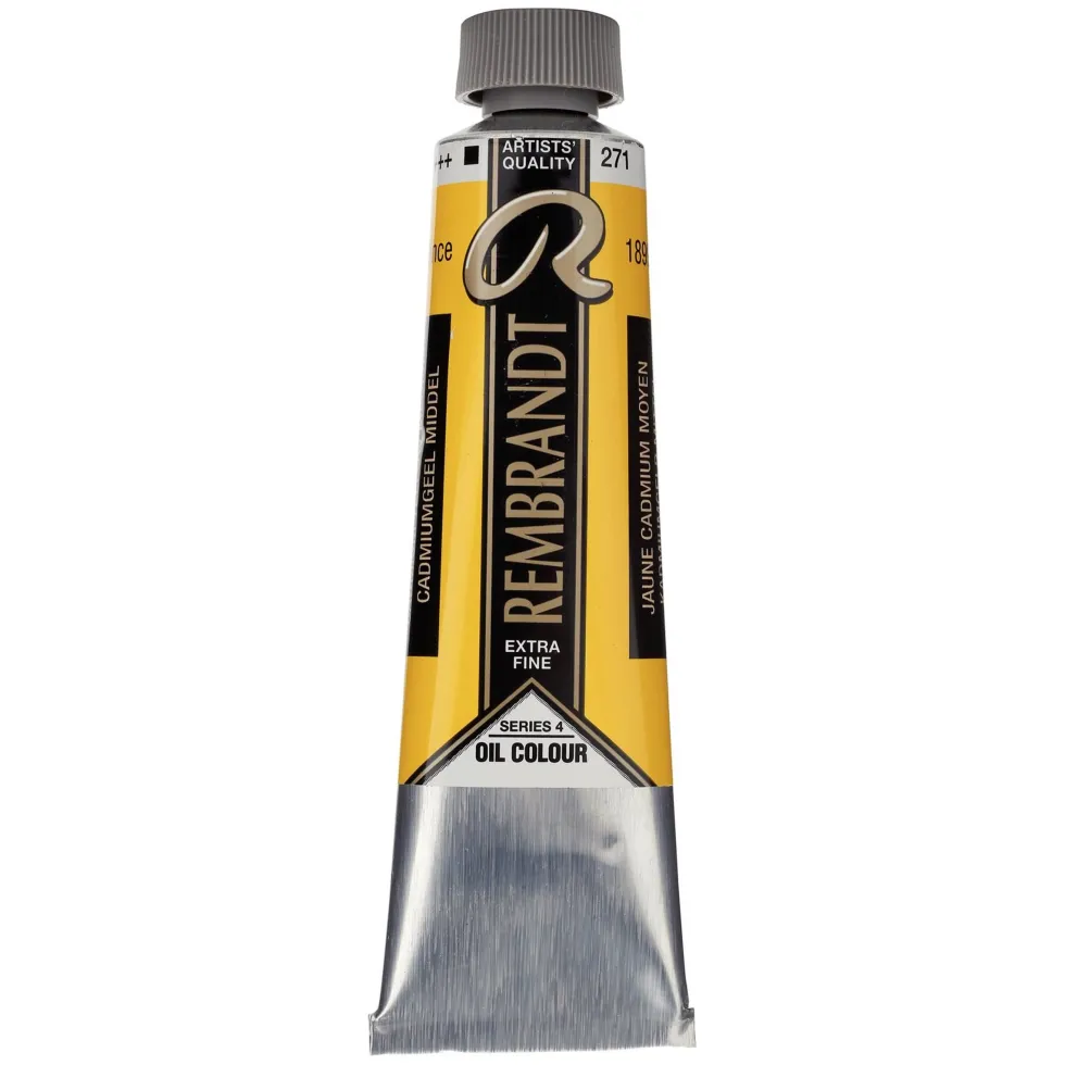 Farba olejna - Rembrandt - Cadmium Yellow Medium, 40 ml