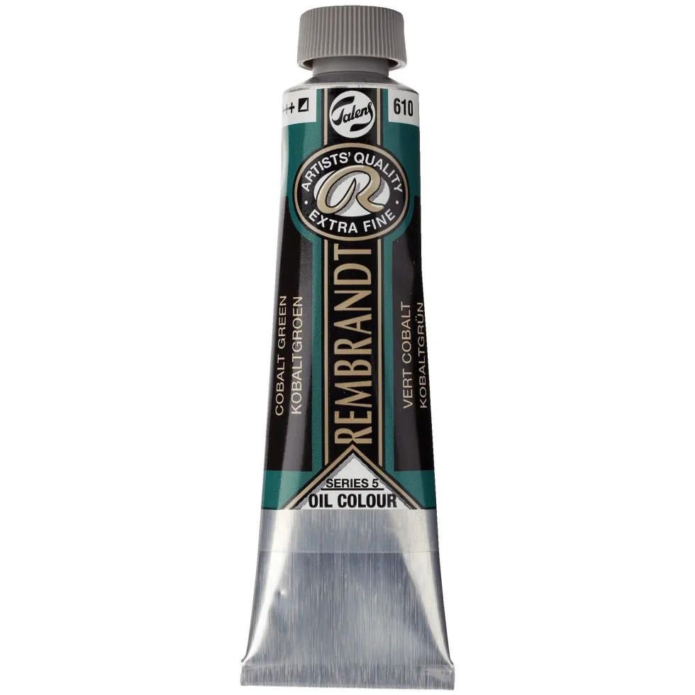 Farba olejna - Rembrandt - Cobalt Green, 40 ml