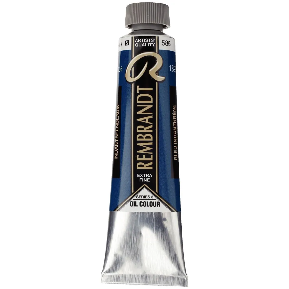 Farba olejna - Rembrandt - Indanthrene Blue, 40 ml