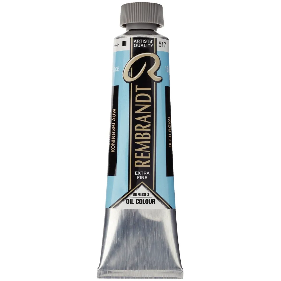 Farba olejna - Rembrandt - King's Blue, 40 ml