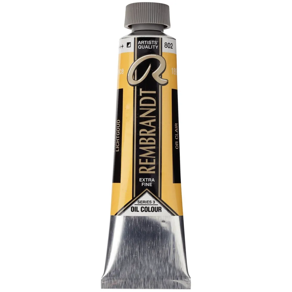 Farba olejna - Rembrandt - Light Gold, 40 ml