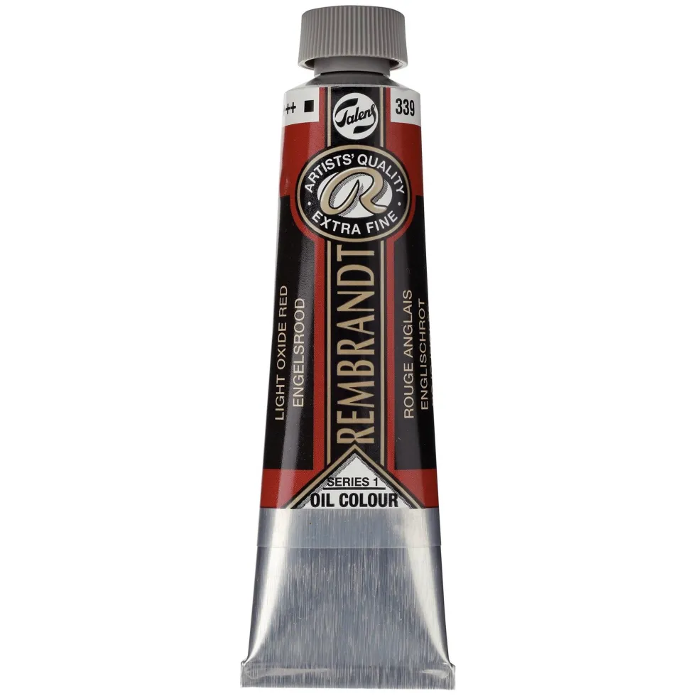Farba olejna - Rembrandt - Light Oxide Red, 40 ml