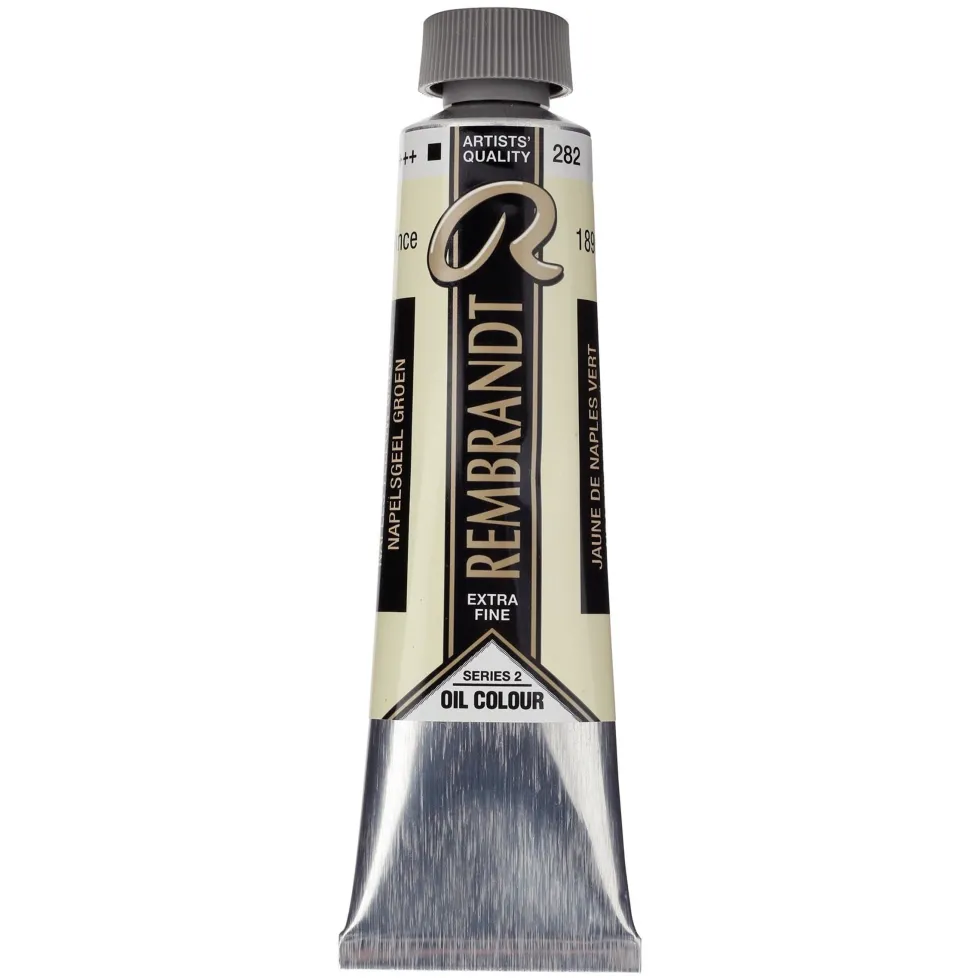 Farba olejna - Rembrandt - Naples Yellow Green, 40 ml
