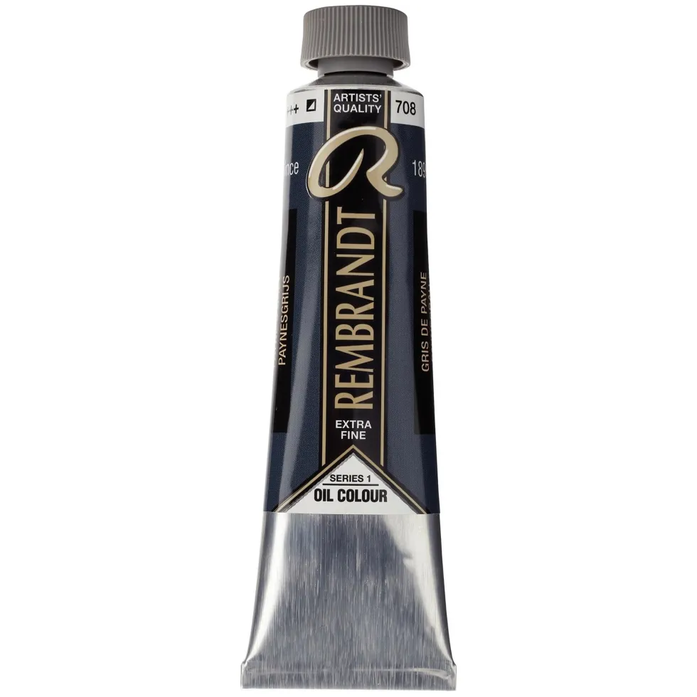 Farba olejna - Rembrandt - Payne's Grey, 40 ml