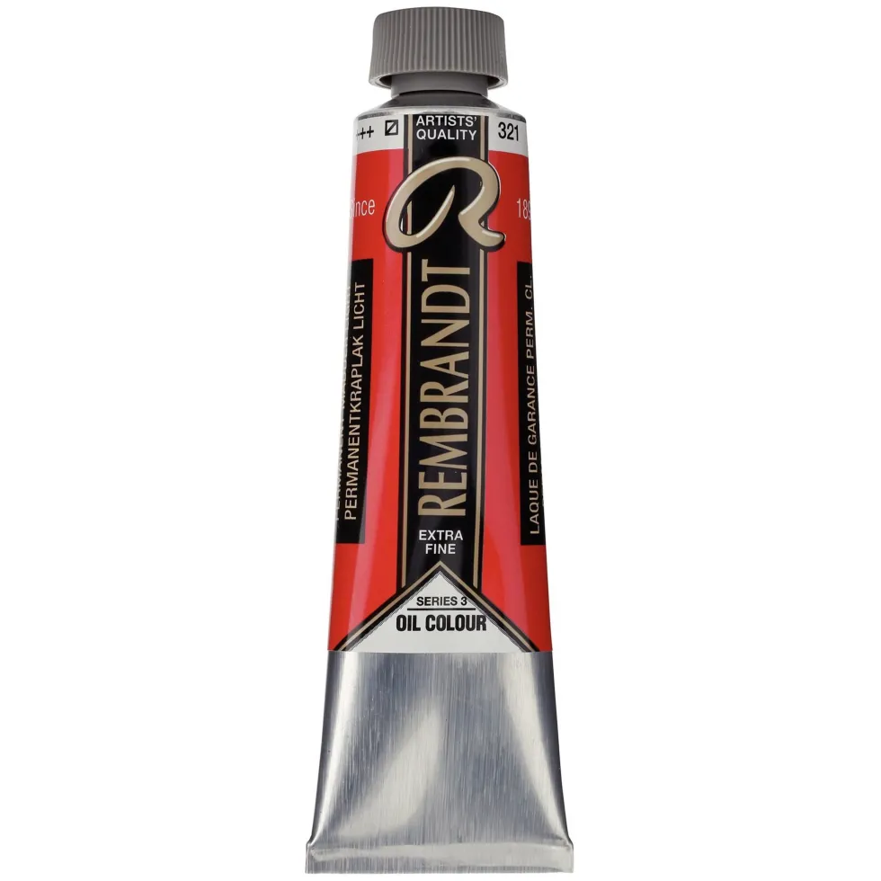 Farba olejna - Rembrandt - Permanent Madder Light, 40 ml