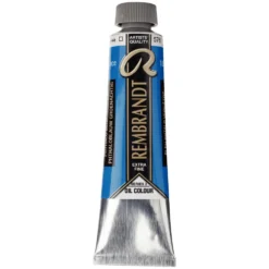 Farba olejna - Rembrandt - Phthalo Blue Green, 40 ml
