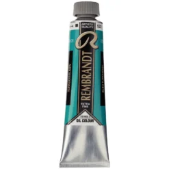 Farba olejna - Rembrandt - Phthalo Turquoise Blue, 40 ml