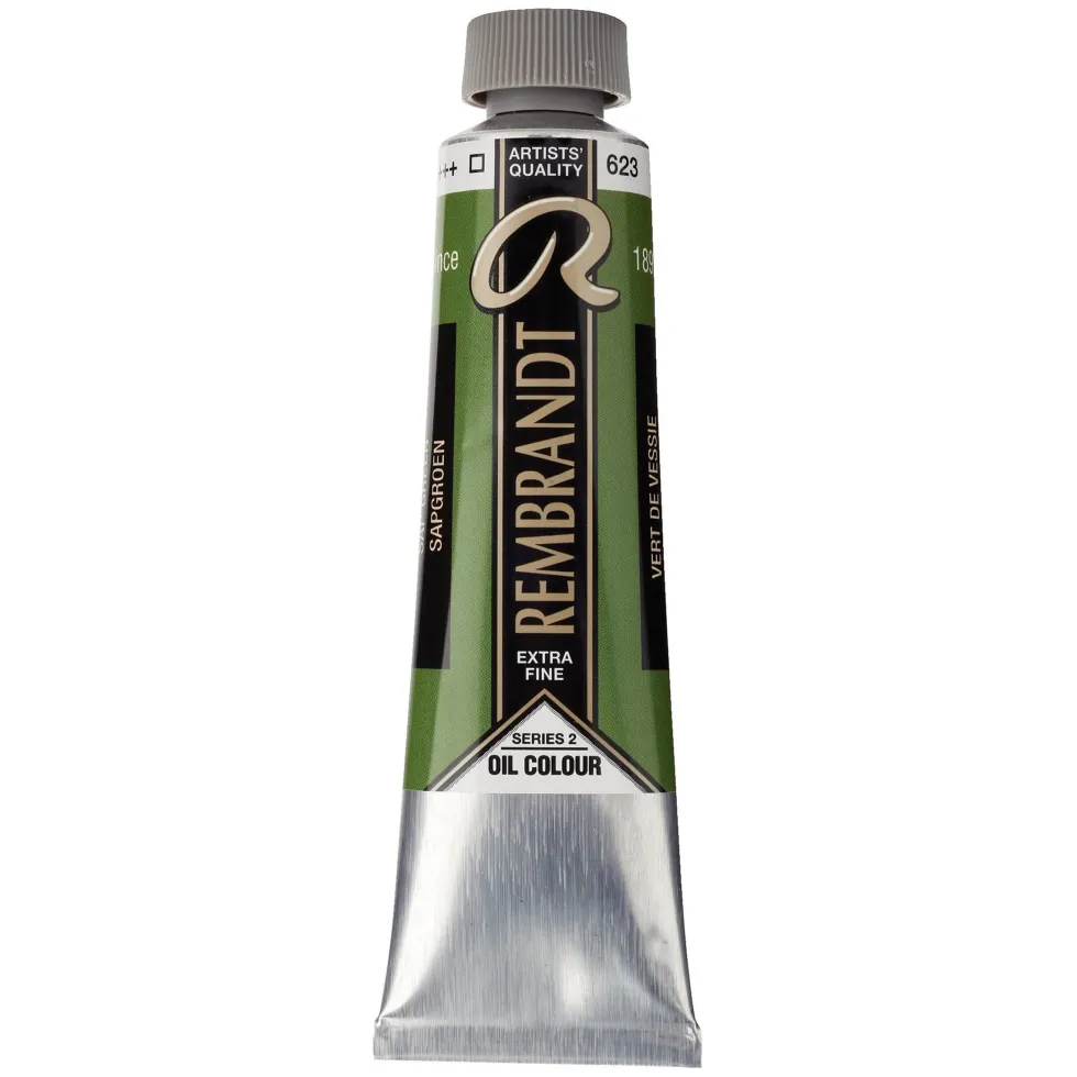 Farba olejna - Rembrandt - Sap Green, 40 ml