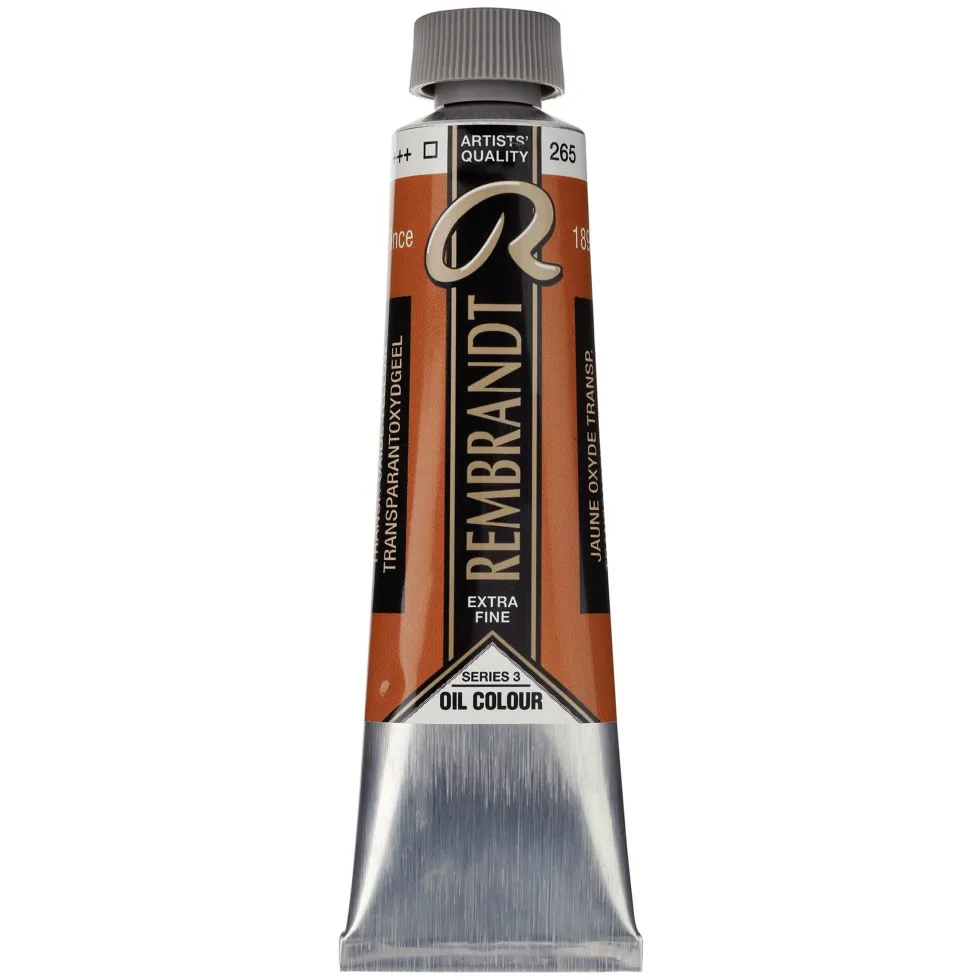Farba olejna - Rembrandt - Transparent Oxide Yellow, 40 ml