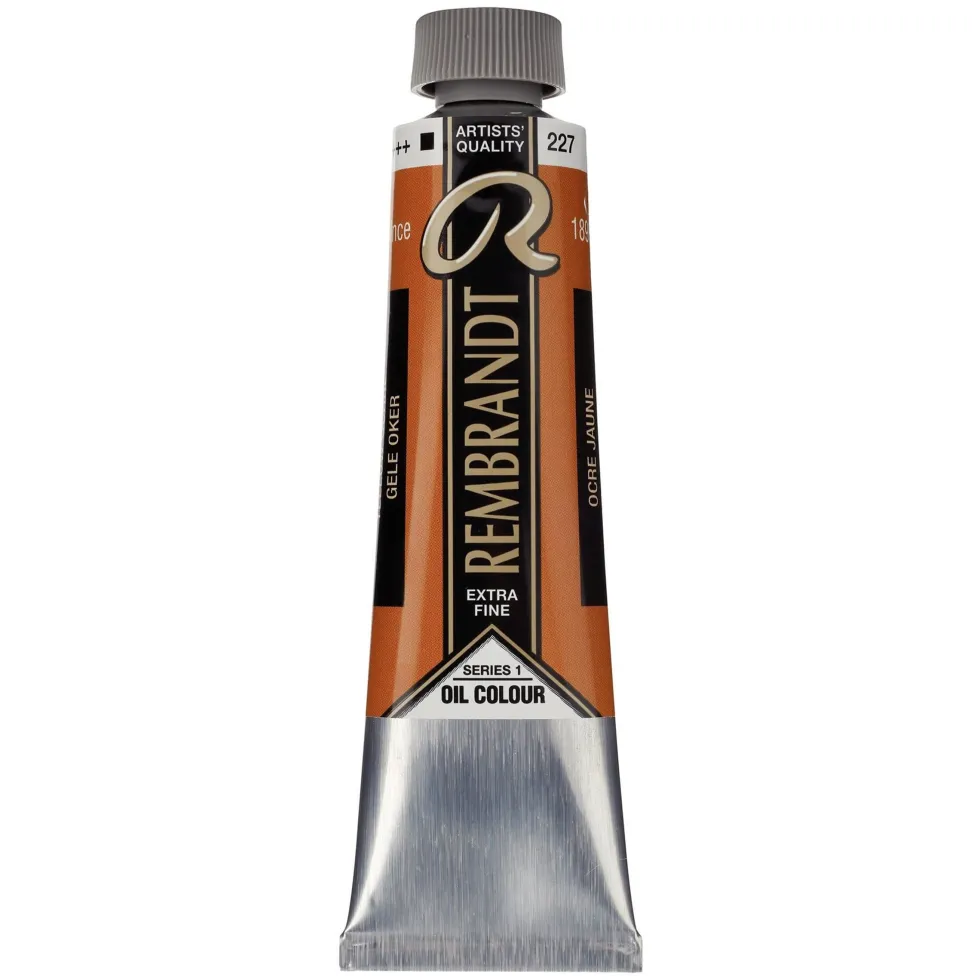 Farba olejna - Rembrandt - Yellow Ochre, 40 ml