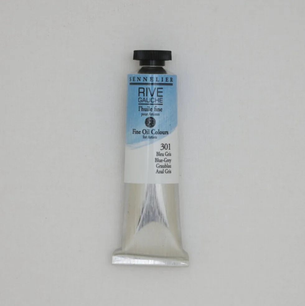 Farba olejna Rive Gauche - Sennelier - 301, Blue Grey, 40 ml