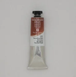 Farba olejna Rive Gauche - Sennelier - 211, Burnt Sienna, 40 ml