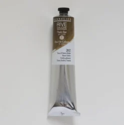 Farba olejna Rive Gauche - Sennelier - 202, Burnt Umber, 200 ml