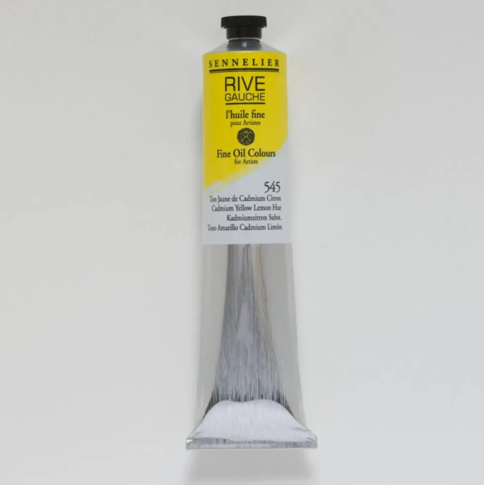 Farba olejna Rive Gauche - Sennelier - 545, Cadmium Yellow Lemon Hue, 200 ml