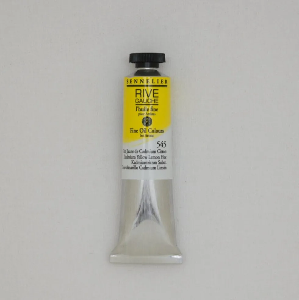 Farba olejna Rive Gauche - Sennelier - 545, Cadmium Yellow Lemon Hue, 40 ml