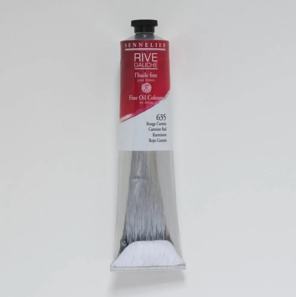 Farba olejna Rive Gauche - Sennelier - 635, Carmine Red, 200 ml