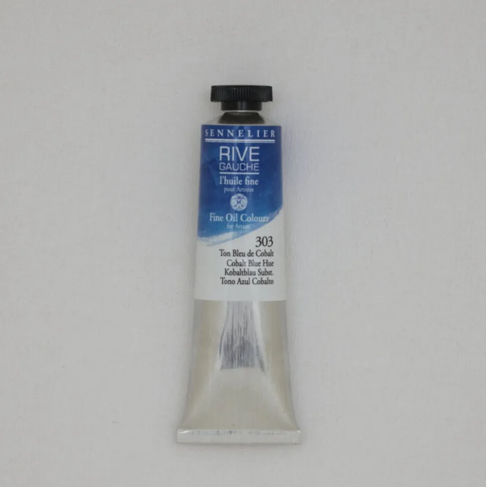 Farba olejna Rive Gauche - Sennelier - 303, Cobalt Blue Hue, 40 ml