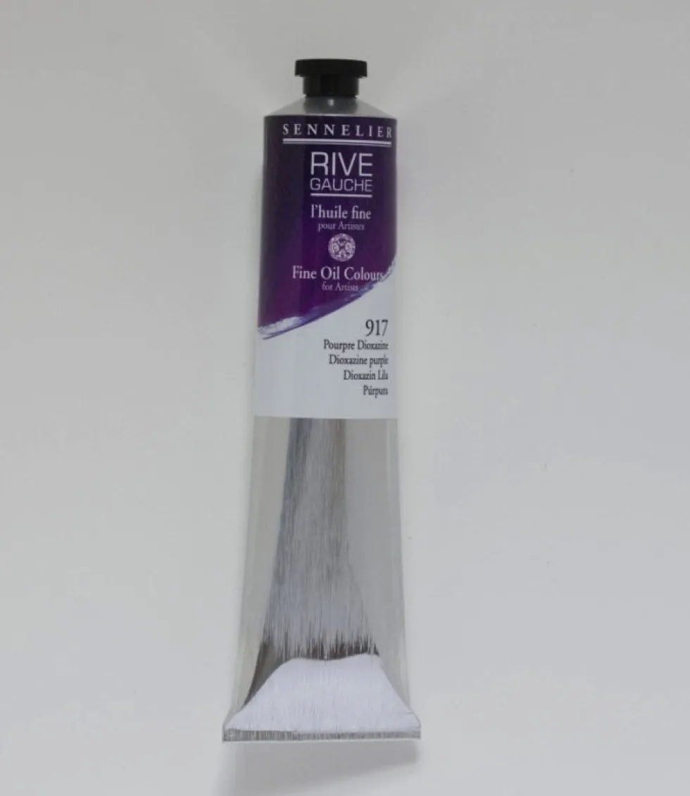 Farba olejna Rive Gauche - Sennelier - 917, Dioxazine Purple, 200 ml
