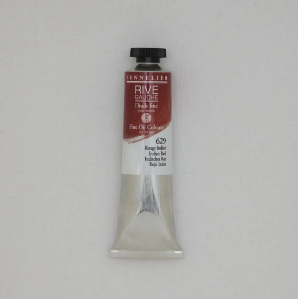 Farba olejna Rive Gauche - Sennelier - 629, Indian Red, 40 ml