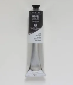 Farba olejna Rive Gauche - Sennelier - 755, Ivory Black, 200 ml