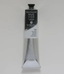 Farba olejna Rive Gauche - Sennelier - 759, Mars Black, 200 ml