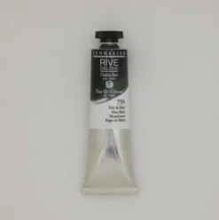 Farba olejna Rive Gauche - Sennelier - 759, Mars Black, 40 ml