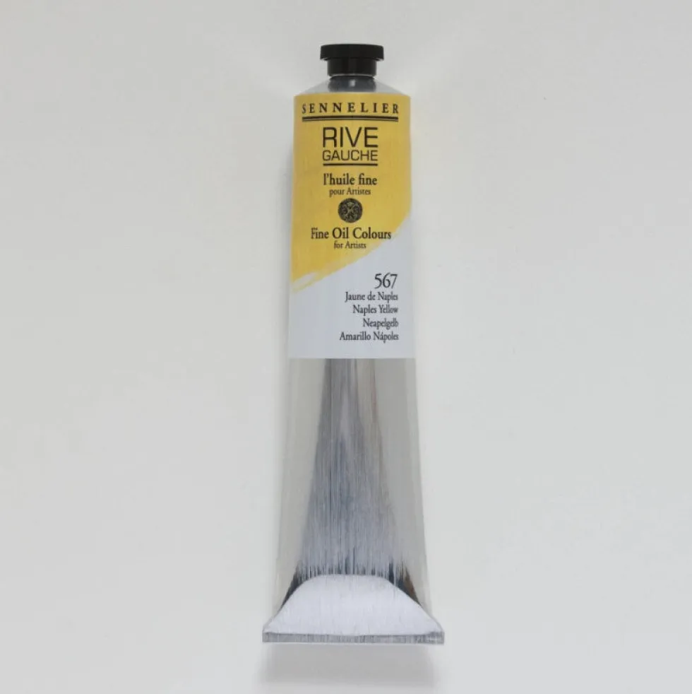 Farba olejna Rive Gauche - Sennelier - 567, Naples Yellow, 200 ml
