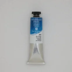 Farba olejna Rive Gauche - Sennelier - 385, Primary Blue, 40 ml