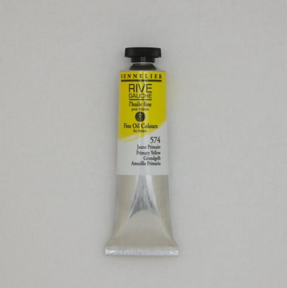 Farba olejna Rive Gauche - Sennelier - 574, Primary Yellow, 40 ml
