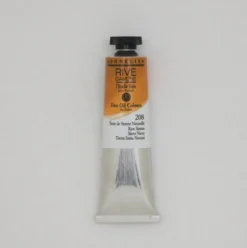 Farba olejna Rive Gauche - Sennelier - 208, Raw Sienna, 40 ml