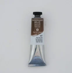 Farba olejna Rive Gauche - Sennelier - 407, Van Dyck Brown, 40 ml