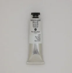 Farba olejna Rive Gauche - Sennelier - 119, Zinc White, 40 ml