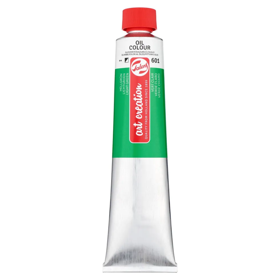 Farba olejna - Talens Art Creation - 601, Light Green, 200 ml