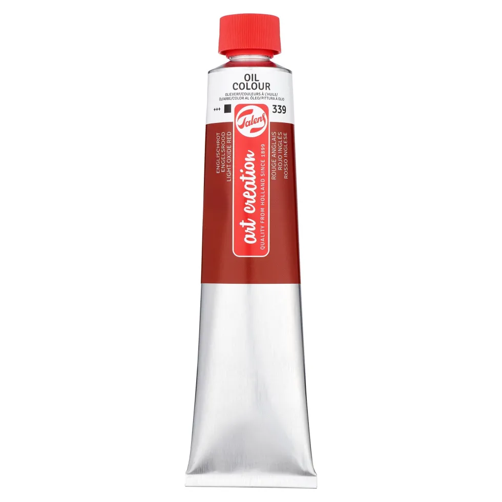 Farba olejna - Talens Art Creation - 339, Light Oxide Red, 200 ml