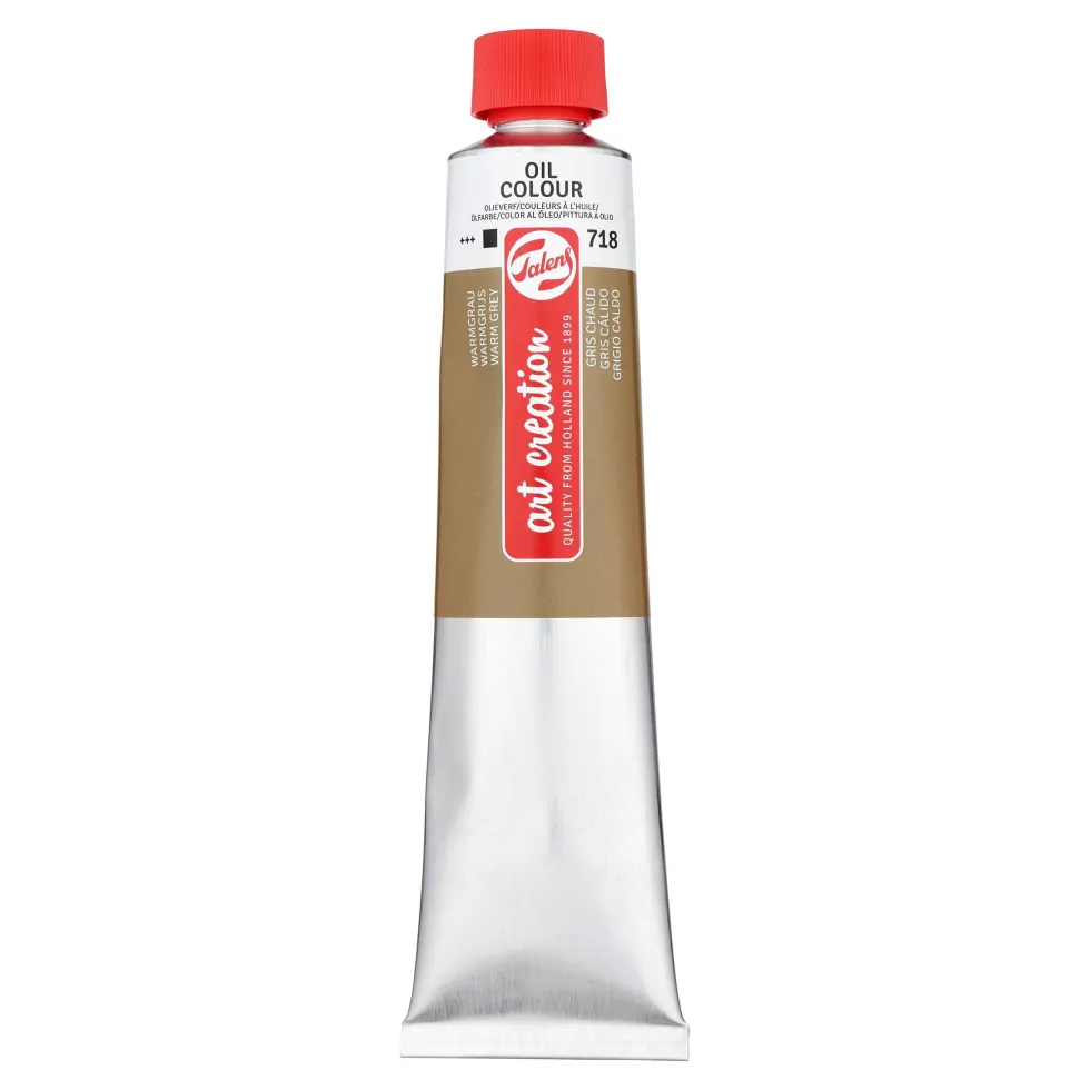 Farba olejna - Talens Art Creation - 718, Warm Grey, 200 ml