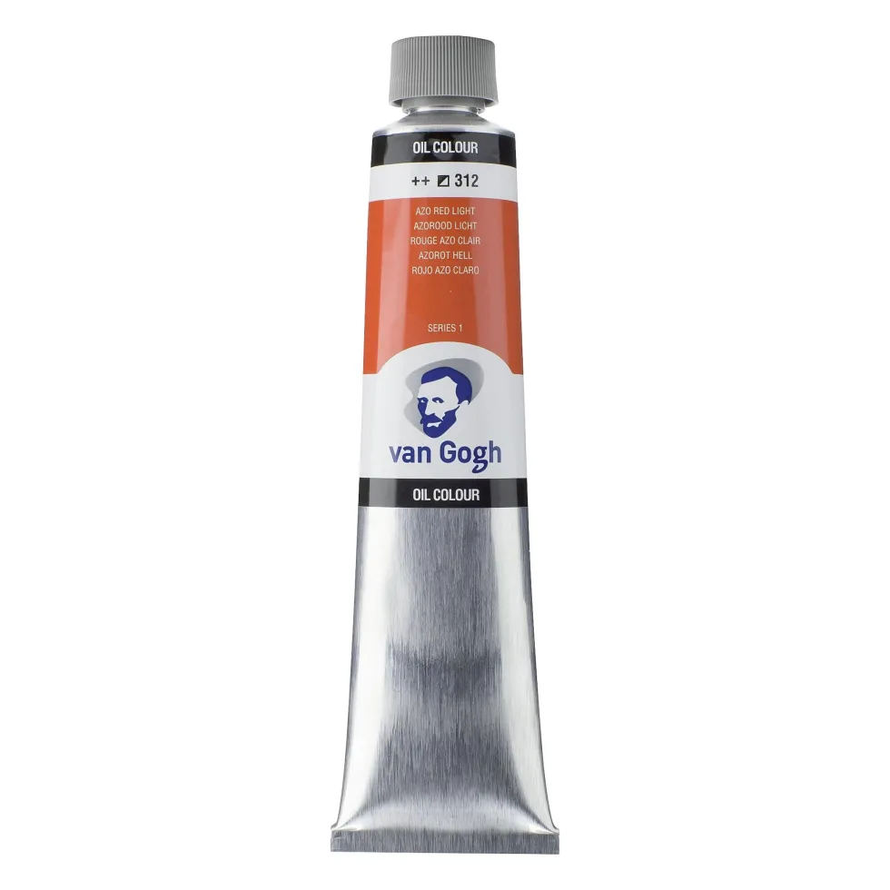Farba olejna - Van Gogh - Azo Red Light, 200 ml