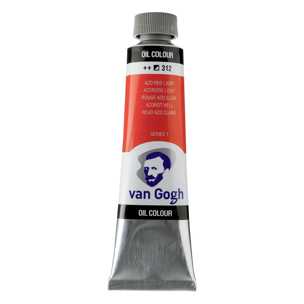 Farba olejna - Van Gogh - Azo Red Light, 40 ml