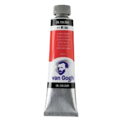 Farba olejna - Van Gogh - Azo Red Medium, 40 ml