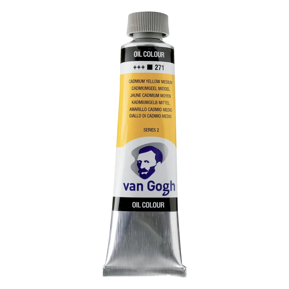 Farba olejna - Van Gogh - Cadmium Yellow Medium, 40 ml