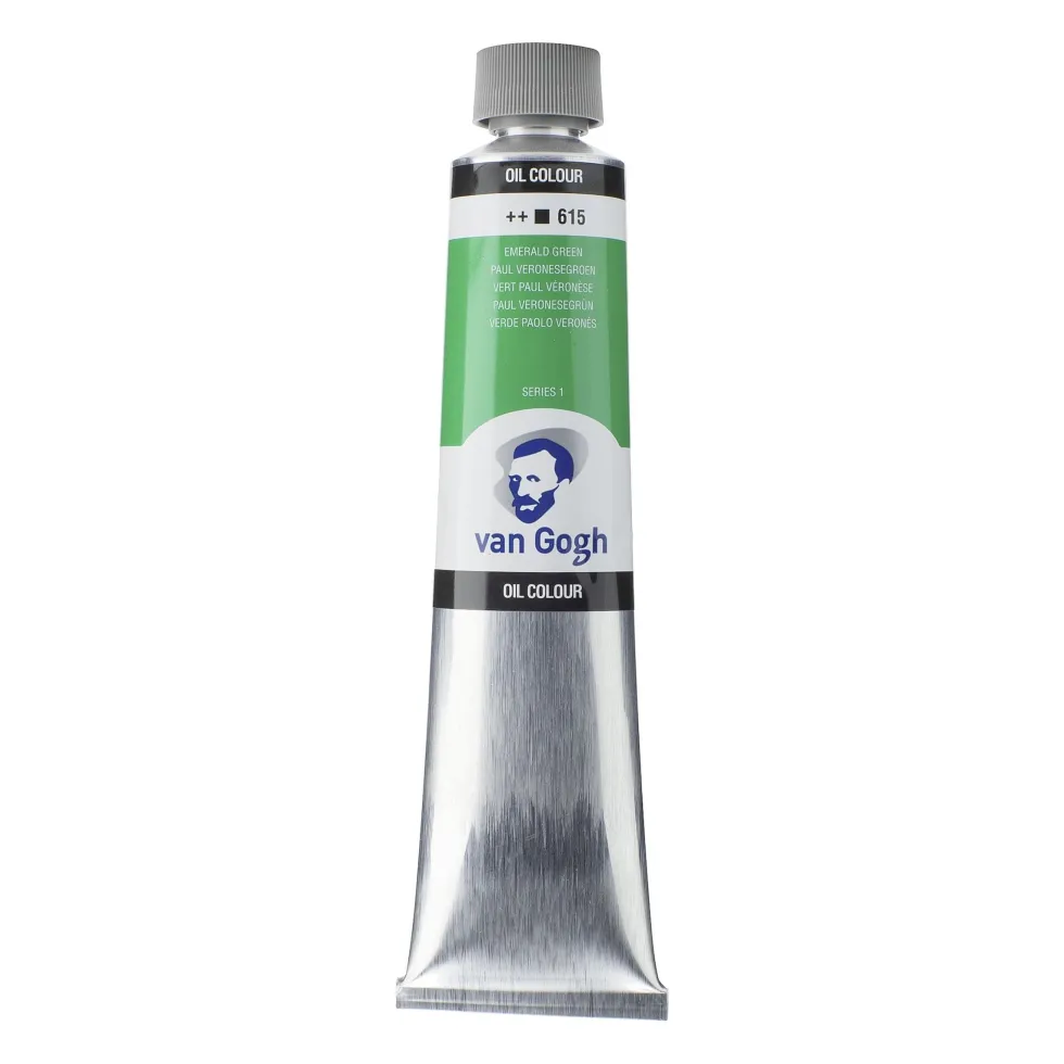 Farba olejna - Van Gogh - Emerald Green, 200 ml